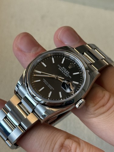 Rolex datejust black - datejust, dial