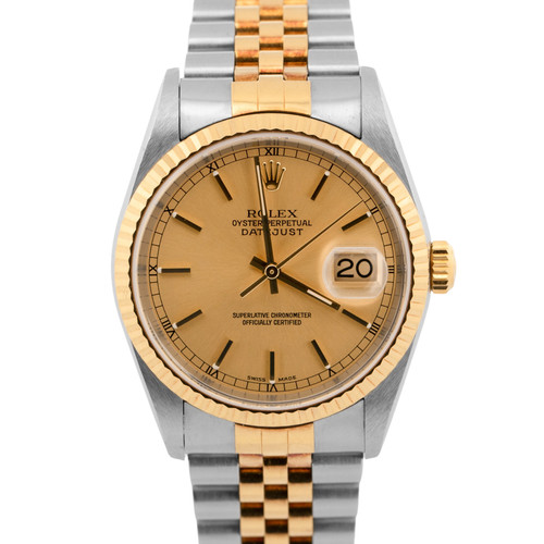 Unpolished rolex datejust - rolex,