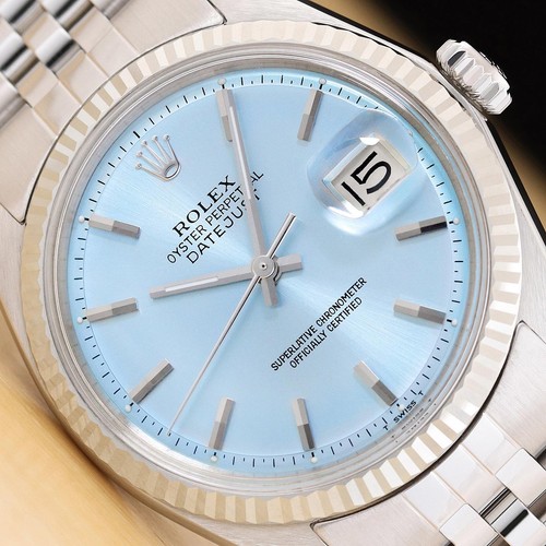 Rolex datejust ice blue - datejust,