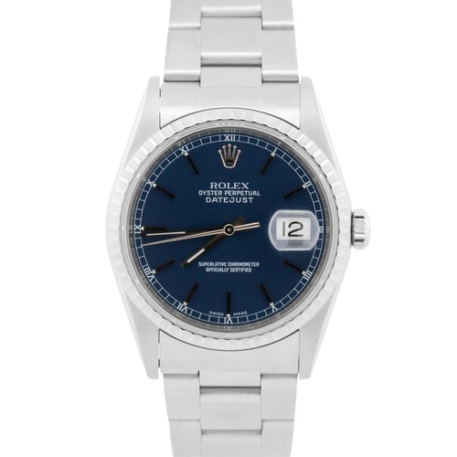 Rolex datejust 16220 blue - 16220,