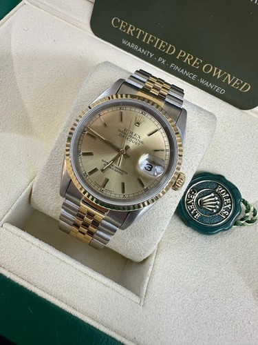 Rolex 36mm datejust 18k - ,
