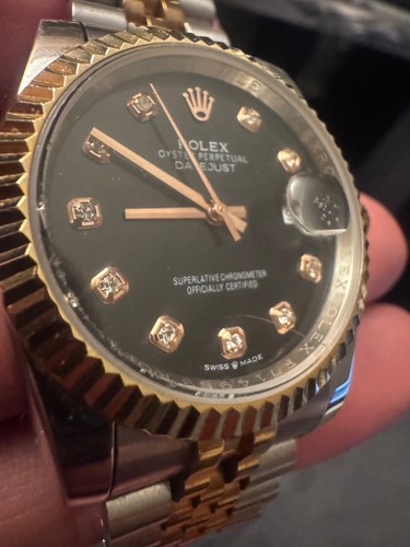 Rolex datejust two tone - datejust, black