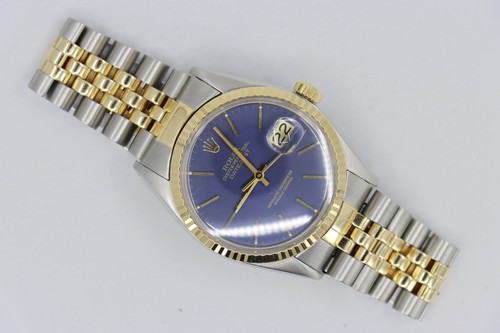 Rolex datejust 16013 blue - datejust,