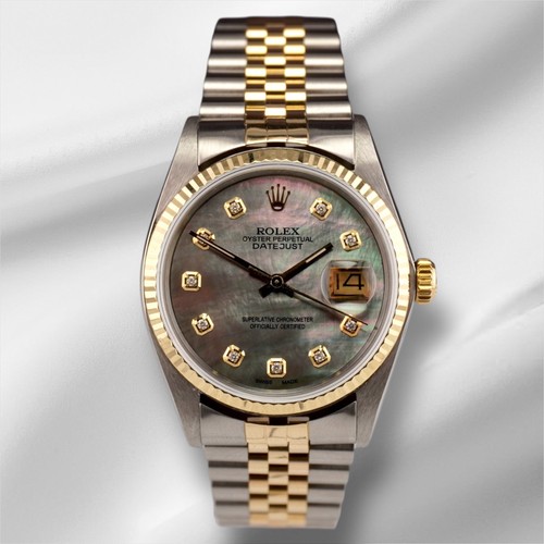 Rolex datejust 36mm - 36mm, 18k