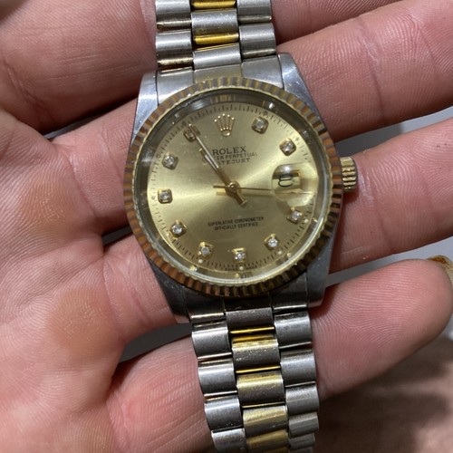 Rolex datejust champagne - datejust,
