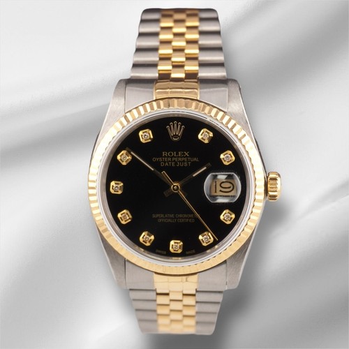 Rolex datejust 36mm 18kyellow - rolex,