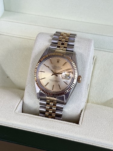 1979 rolex datejust - datejust, tone