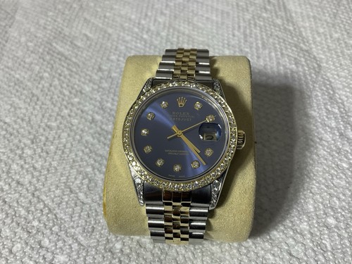 Rolex datejust 36mm blue - datejust,