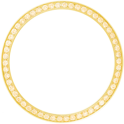 Custom lab grown diamond bezel - custom,