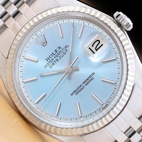 Rolex mens datejust - mens, 18k
