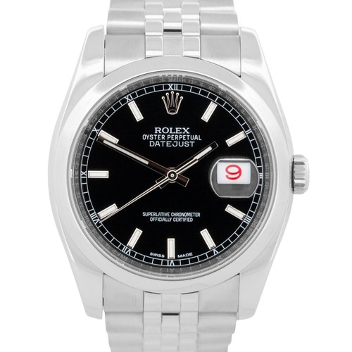 Rolex datejust black - rolex,
