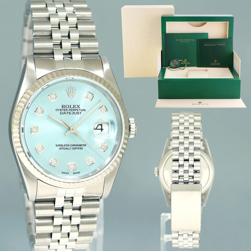 Mint rolex datejust 16234 - datejust,