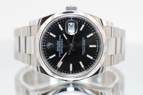 Rolex datejust 36mm black dial - datejust,