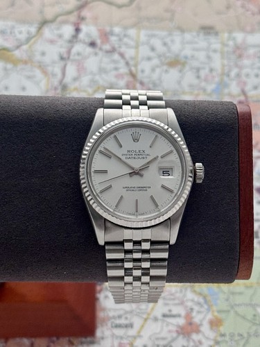 Rolex datejust 16014 silver - rolex,