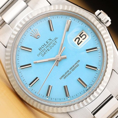 Rolex mens datejust - mens, 18k