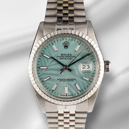 Rolex 36mm datejust steel - rolex,