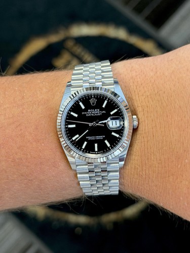 Rolex datejust black - 36,