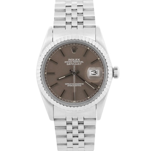 Unpolished rolex datejust - unpolished,