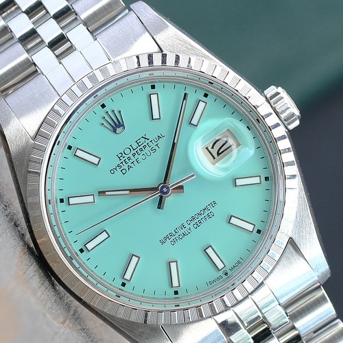 Rolex datejust 16220 36mm blue - 16220,