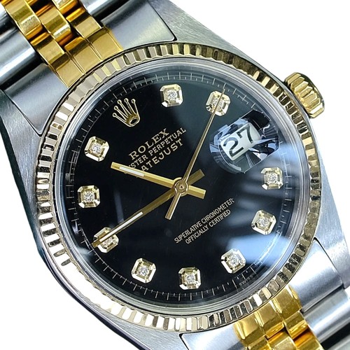 Rolex datejust gold steel - gold,