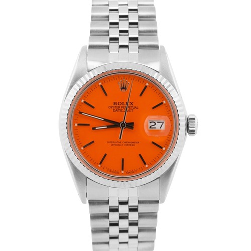 Rolex datejust 36mm - datejust, orange