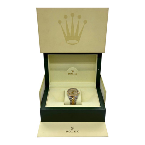 Rolex 18kt 16233 datejust - rolex,
