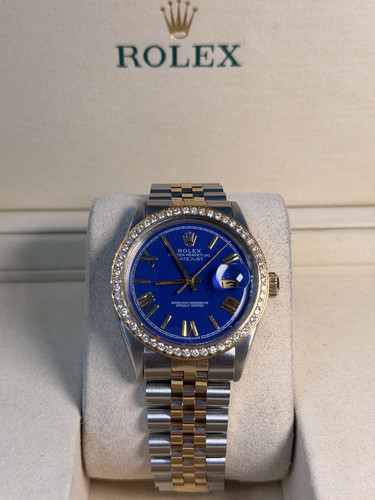 Rolex datejust blue roman - datejust,