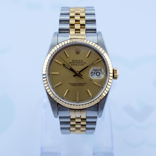 Rolex datejust 36mm - rolex, 18ct
