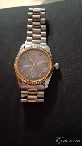 Rolex datejust two tone 36mm - two-tone,