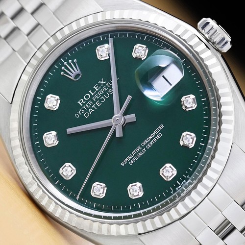 Rolex mens datejust 1601 18k - datejust,