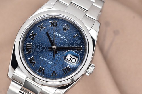 Rolex datejust 36mm stainless - datejust,