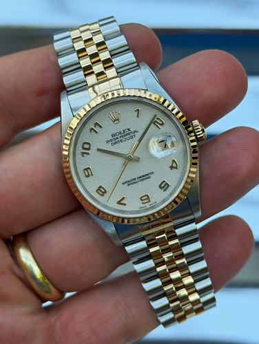 Rolex datejust two tone - rolex,