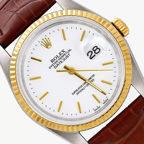 Rolex datejust 1601 - datejust, white