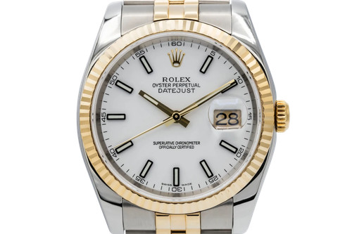 Rolex datejust 36mm steel - datejust,