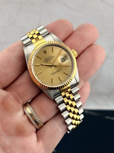 Rolex datejust champagne - 36,