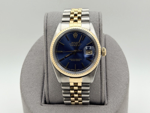 Rolex datejust 16013 36mm blue - 16013,