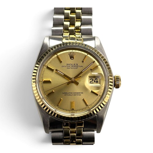 Rolex datejust two tone - rolex,