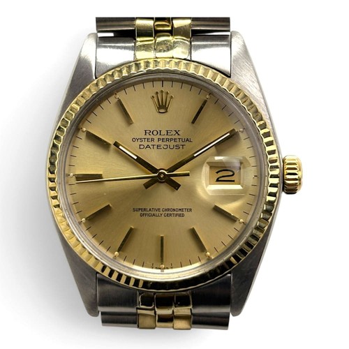 Rolex datejust two tone - rolex,