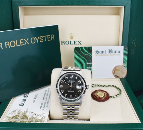 Rolex white gold ss - rolex,