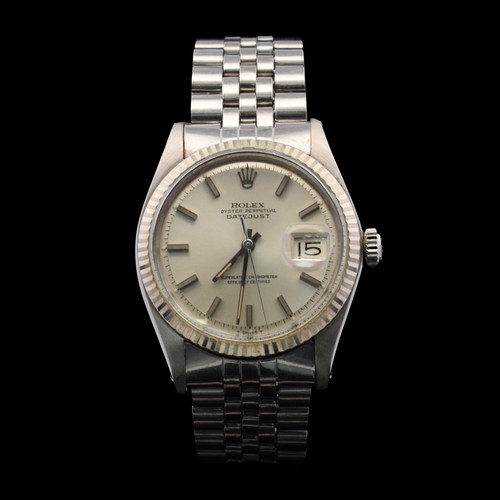 Rolex datejust 1601 silver - rolex, pie