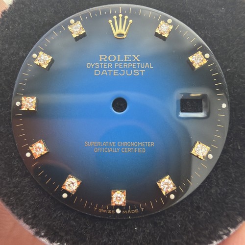 Original rolex datejust dial - rolex,