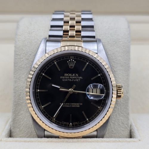 Rolex datejust 36mm black - rolex,