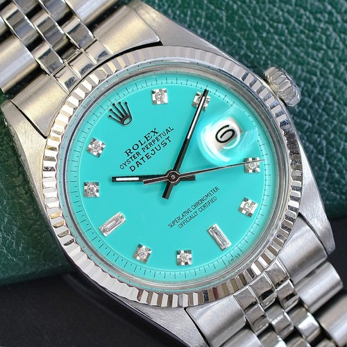 Rolex datejust 1601 36mm blue - datejust,