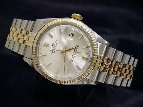 Rolex datejust mens 2tone - 2tone, gold
