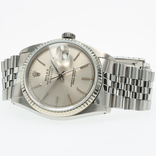 Rolex datejust silver - rolex,