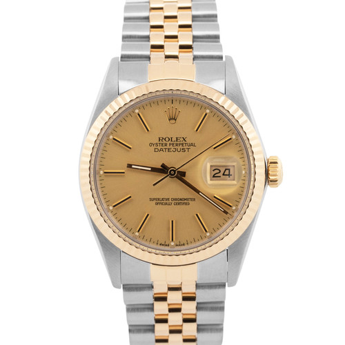 Rolex datejust champagne - datejust,