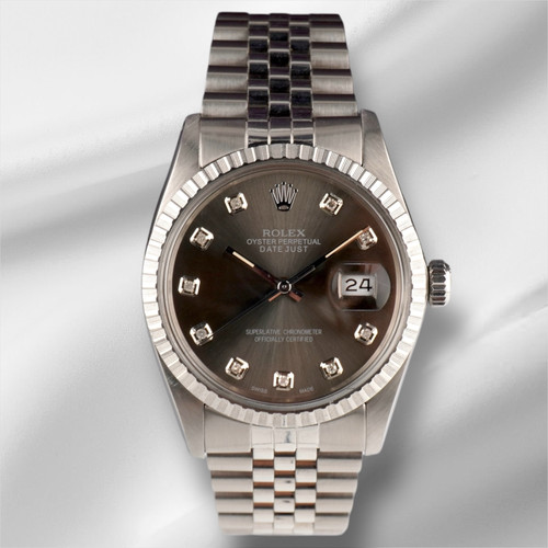 Rolex 36mm datejust steel - datejust,