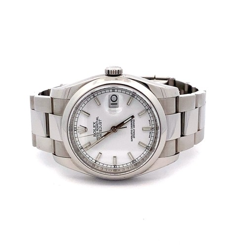 Rolex datejust 116200 - datejust, white