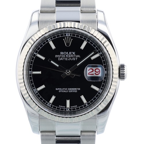 Rolex datejust 116234 black - 36,