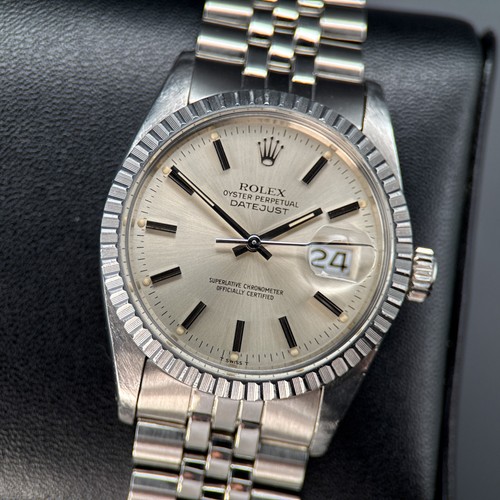 Rolex datejust 16030 silver - rolex,
